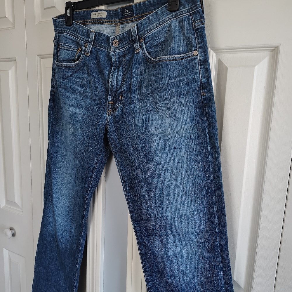 AG Protégé Classic Straight Leg Jeans 34/34 - Picture 7 of 13